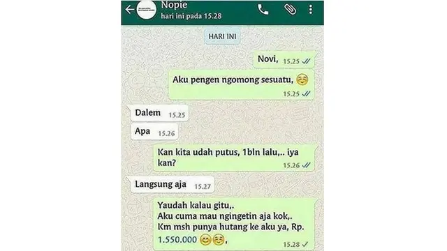 5 Chat Minta Putus Ini Bikin Tepuk Jidat