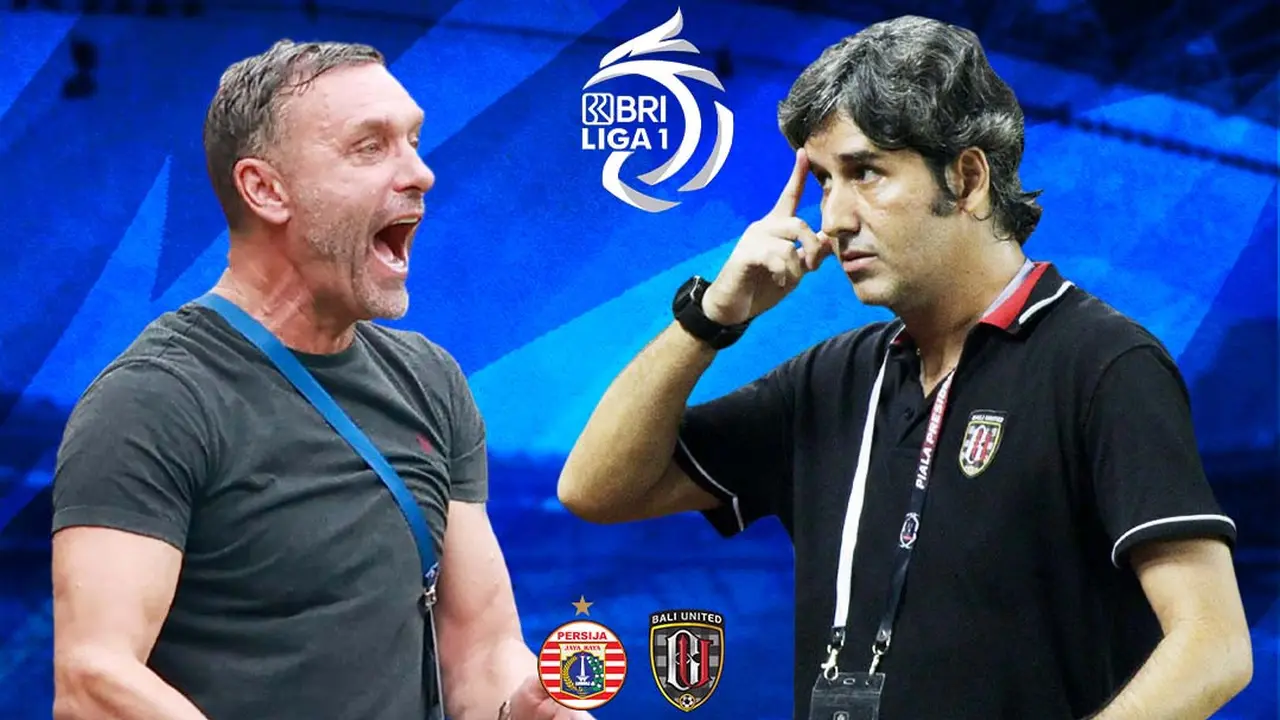 BRI Liga 1 - Duel Pelatih - Persija Jakarta Vs Bali United