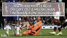 Pada 2 laga awal Premier League, salah satu bomber andalan Chelsea Diego Costa melakukan tindakan kontroversi saat dimulainya musim 2016-201