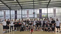 Bintang-Bintang IBL Tanding dengan Komunitas Basket Tuli (Liputan6.com/Thomas)