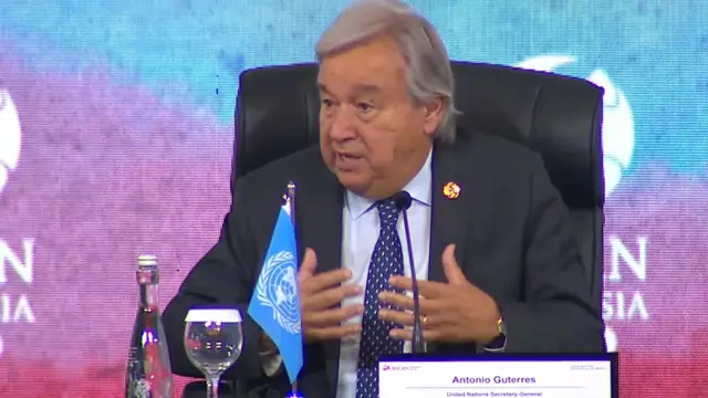 Sekretaris Jenderal (Sekjen) Perserikatan Bangsa-Bangsa (PBB) Antonio Guterres