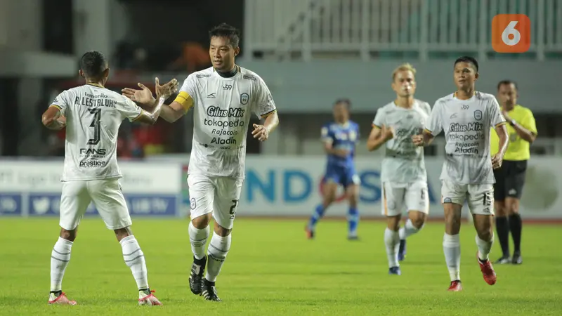 Foto: Ranskandia, Kapten Hamka Cetak Gol dan Bawa Rans Cilegon FC ke Semifinal Liga 2