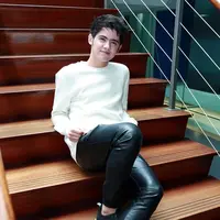 Aliando Syarief di preskon IBOMA (Deki Prayoga/bintang.com)