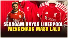 Liverpool meluncurkan jersey terbaru yang akan digunakan untuk musim 2025/2026, pada Jumat (1/8/2025). Jersey terbaru yang kini kembali diproduksi oleh Adidas. Peluncuran itu serentak dilakukan di seluruh dunia, termasuk di Indonesia.