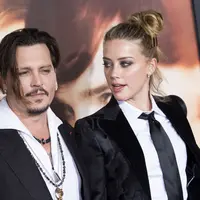 Perceraian Johnny Depp dan Amber Heard memang sudah selesai satu setengah tahun yang lalu. (VALERIE MACON / AFP)