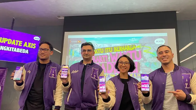 XL Axiata perkenalkan paket internet Teng-Go yang berbasis waktu untuk mengakses aplikasi medsos seperti TikTok, Instagram, YouTube, dan Facebook. (Liputan6.com/ Agustin Setyo Wardani)