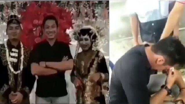 Hadiri Pernikahan Mantan Pria Ini Tak Kuasa Menahan Tangis