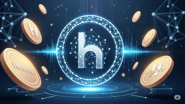 Aset kripto Hadera (HBAR). (Ilustrasi By AI)