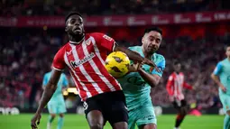 Empat gol Athletic Bilbao dicetak Yuri Berchiche menit ke-4 dan 16, Gorka Guruzeta menit ke-62 dan Iker Muniain menitke-89. (Ander Gillenea/AFP)