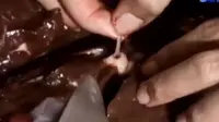 VIDEO: Hati Sapi Tercemar Cacing Ditemukan di Pasar Kadipolo