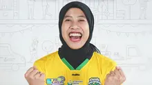 Megawati Hangestri bergabung dengan Gresik Petrokimia Pupuk Indonesia untuk Proliga 2025. (Bola.com/Dok.Instagram&nbsp;Gresik Petrokimia Pupuk Indonesia).