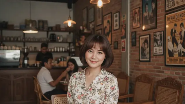 Rambut Pendek Wanita Layer Sebahu