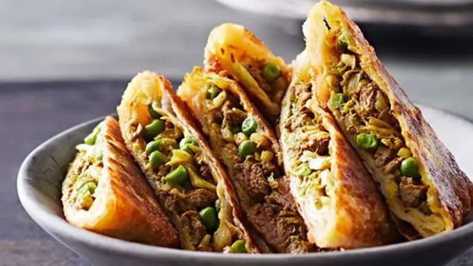 Martabak daging/copyright Silver Fern Farms