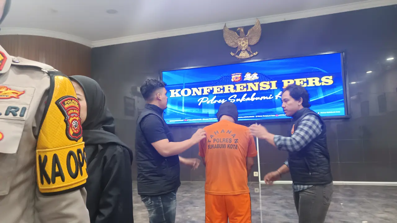 ayah tiri cabuli anak di sukabumi