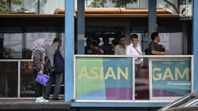 Sambut Asian Games 2018, Layanan Bus Transjakarta Gratis Mulai 1 Agustus