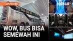 GIIAS 2025 tak hanya menampilkan mobil dan motor saja, tetapi juga diramaikan oleh sejumlah perusahaan karoseri yang memamerkan bus sleeper mewah dengan fasilitas layaknya hotel kapsul.