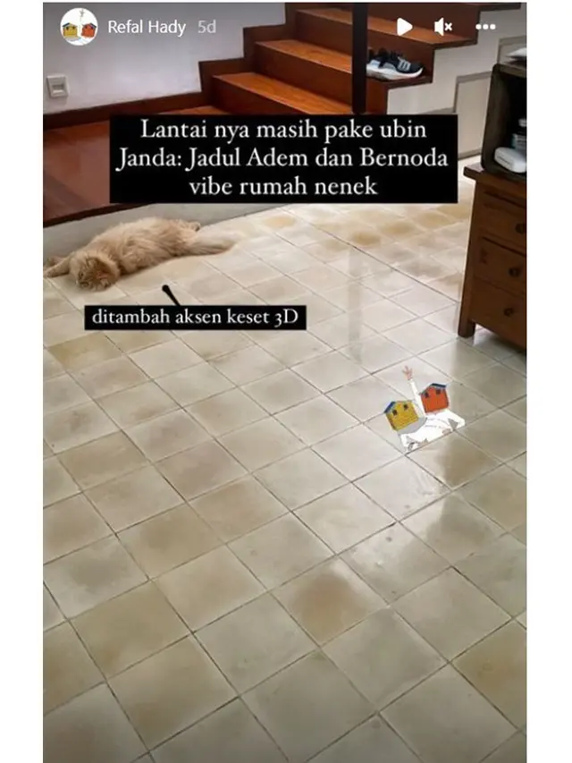 9 Potret Isi Rumah Refal Hady Bergaya Vintage dengan Nuansa Kekinian, Bikin Betah
