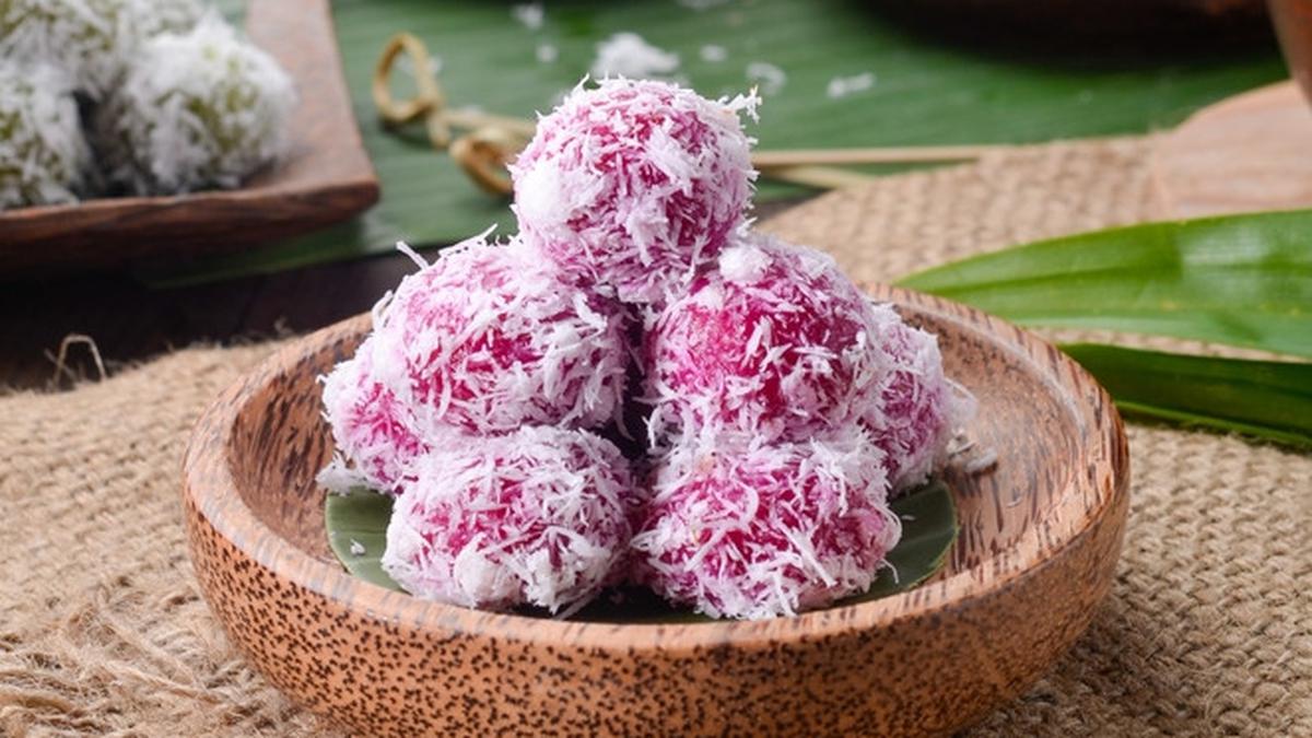 Resep Klepon Tapioka Ubi Ungu Gula Merah