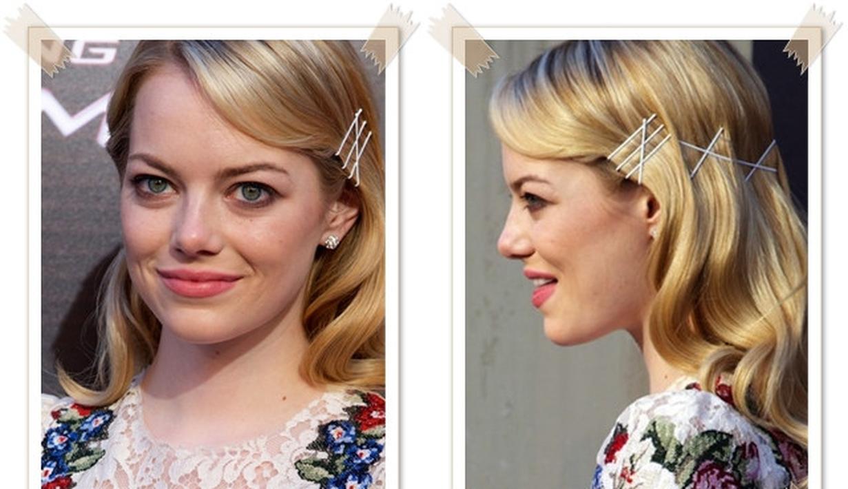 6 Cara  Baru Pakai Jepit  Rambut  Beauty Fimela com