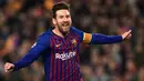 2. Lionel Messi (Argentina) - Sebesar 700 juta euro dengan kontrak hingga 30 Juni 2021. (Photo by Josep LAGO / AFP)