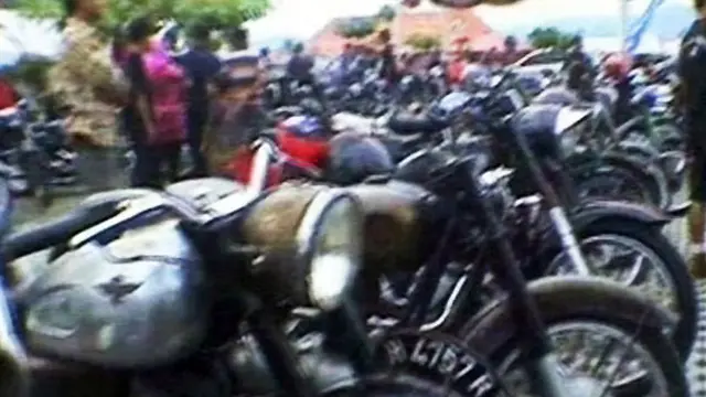 Ratusan Motor Tua Dipertemukan