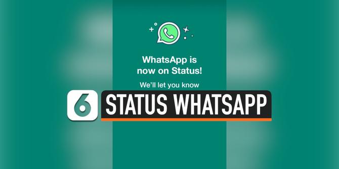 VIDEO: Whatsapp Unggah Status Untuk Para Pengguna Aplikasinya