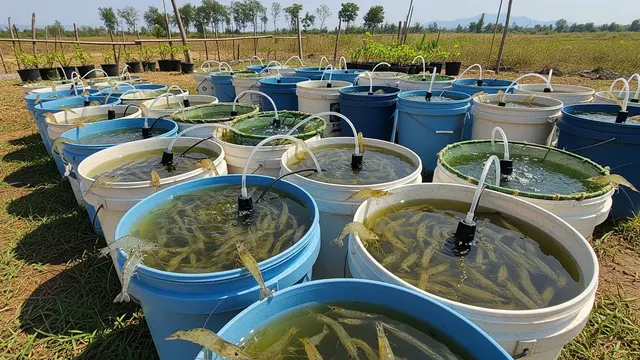 Budidaya Udang dalam Ember