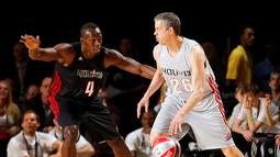 Aksi Bolt mengadang Menteri Pendidikan Amerika Serikat, Arne Duncan