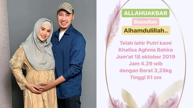 Melahirkan Anak Pertama, Ini 6 Potret Perjalanan Kehamilan Kartika Putri