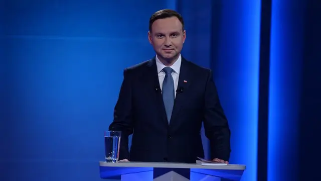 Presiden Polandia Andrzej Duda