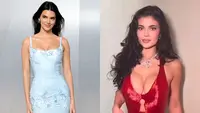 Kakak-adik Kendall Jenner dan Kylie Jenner yang tampil dengan gaya kontras namun sama-sama mencuri perhatian. Penasaran seperti apa? [@justjared/@kyliejenner].