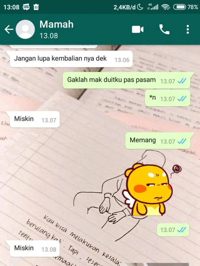 7 Chat Ibu Meledek Anaknya Ini Bikin Senyum