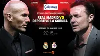 Prediksi Real Madrid Vs Deportivo La Coruna (Liputan6.com/Trie yas)