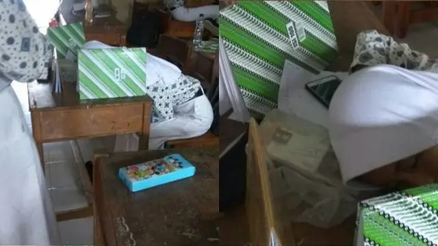Tidur di Kelas (Sumber: 1cak)