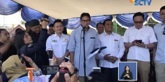 Sandiaga Hadiri Deklarasi Persaudaraan di Manado