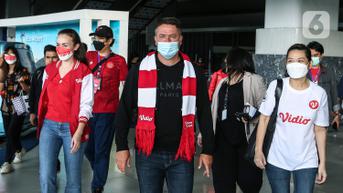 Legenda Sepak Bola Inggris Michael Owen Tiba di Jakarta