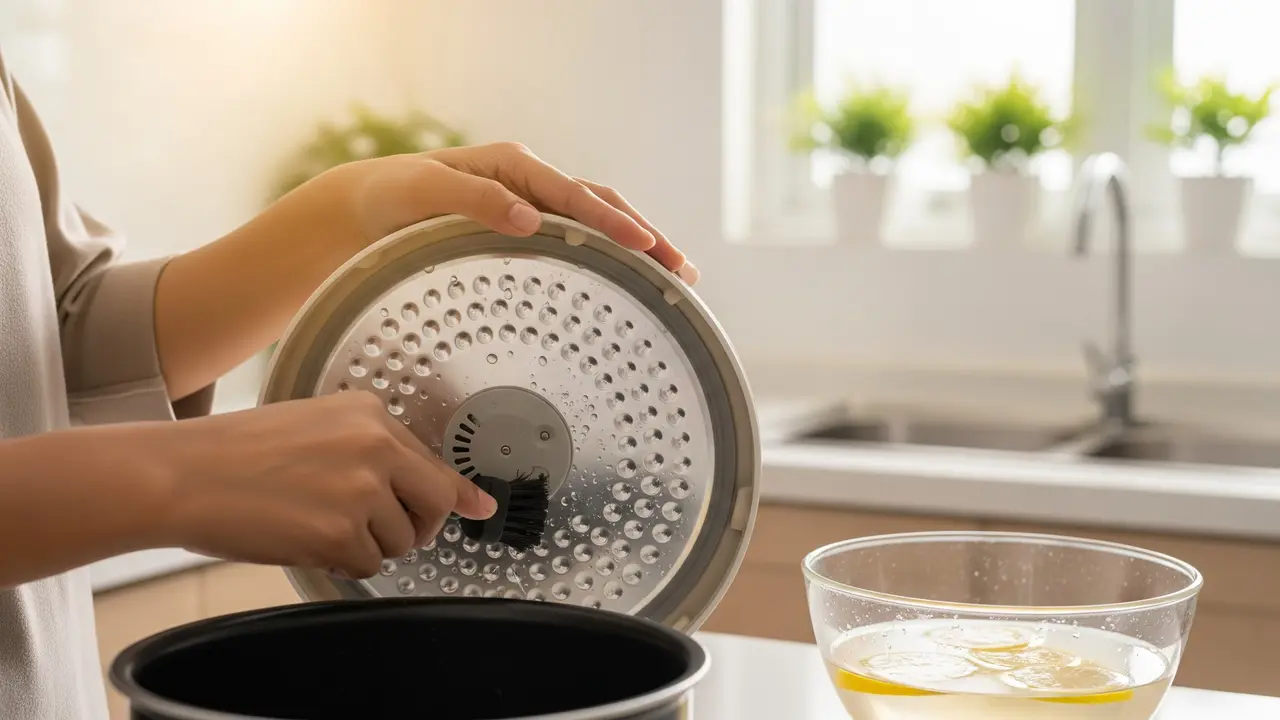 7 Cara Membersihkan Tutup dan Katup Uap Rice Cooker agar Tidak Jadi Sarang Bakteri, Aman dan Higienis untuk Pemakaian Harian