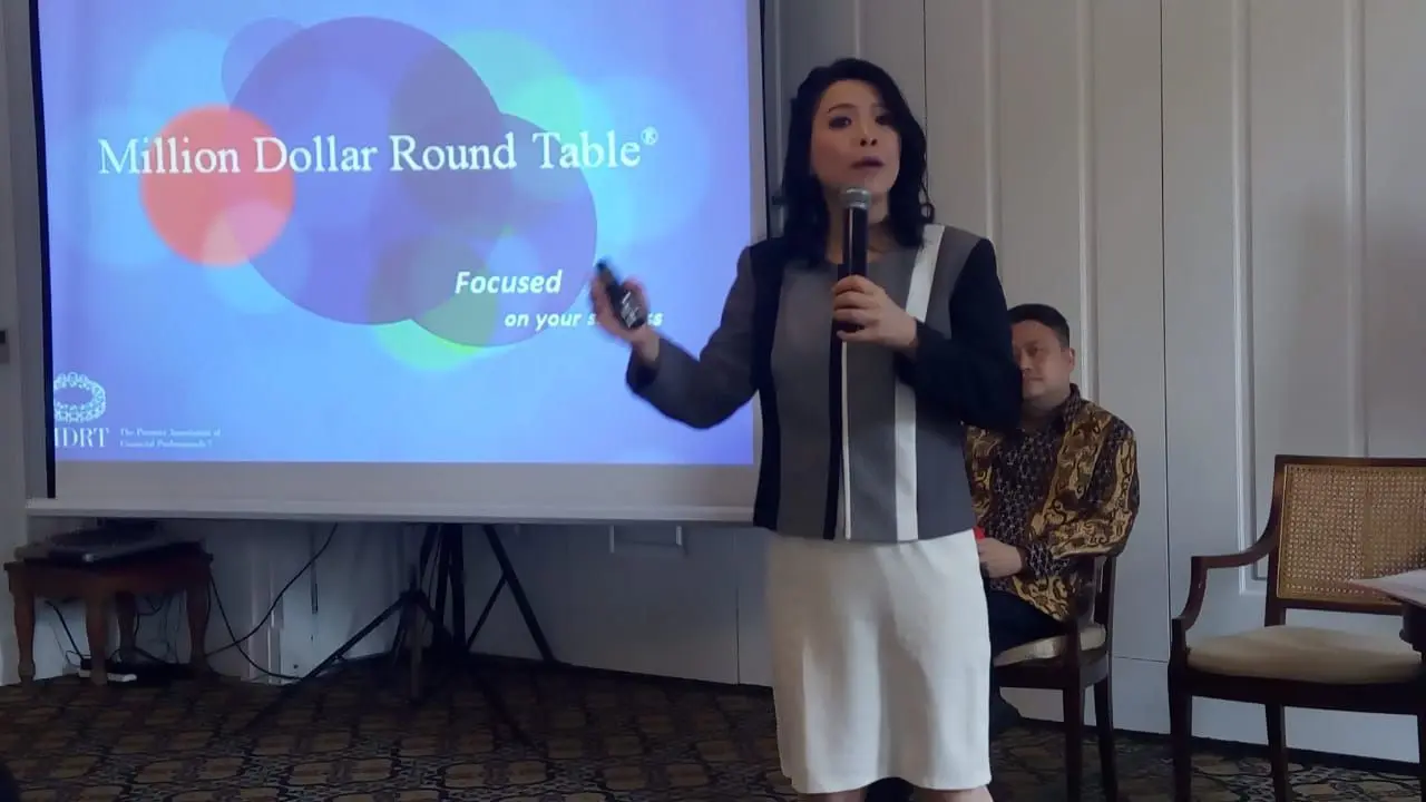 Miliana Marten, MDRT Country Chair Indonesia.
