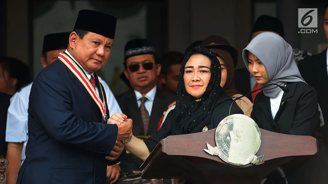 Prabowo dan Sandiaga Ikuti Upacara HUT ke-73 RI di Universitas Bung Karno