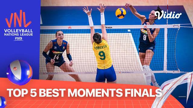 Berita Video, 5 Momen Terbaik di Final Volleyball Nations League 2022 Putri, Termasuk Rally di Laga Jepang Vs Brasil
