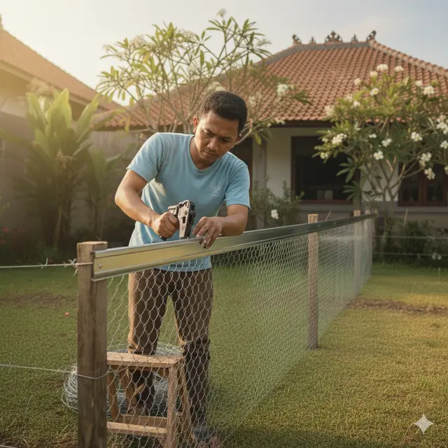 Cara Membuat Pagar Rumah Murah tapi Ampuh Usir Ular Kobra