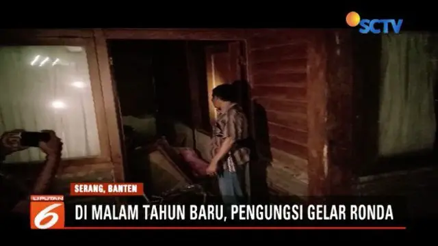 Korban Tsunami Serang Gelar Ronda Saat Malam Tahun Baru