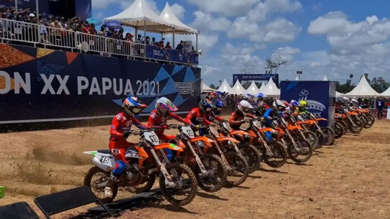 Motocross PON XX Papua (Ist)