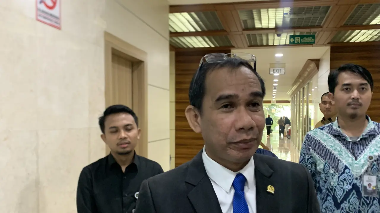 Anggota Komisi III DPR Rudianto Lallo (Liputan6.com/Delvira Hutabarat)