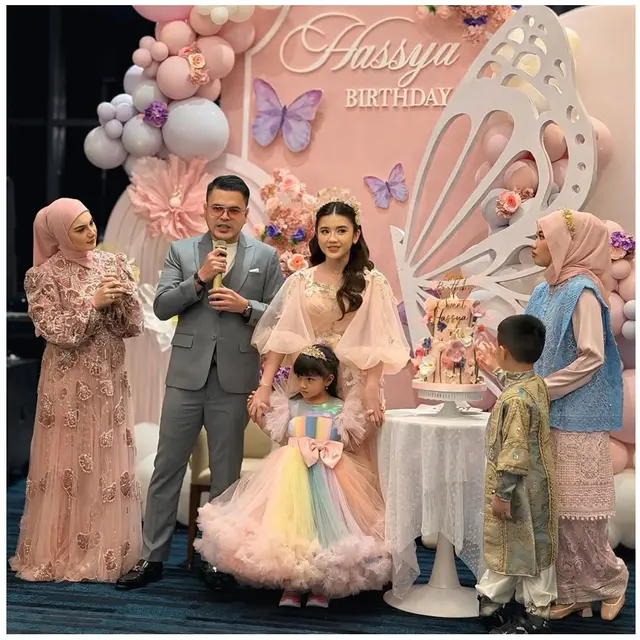 6 Potret Ultah Hassya Anak Sambung Irish Bella, Menawan Pakai Outfit ala Princess