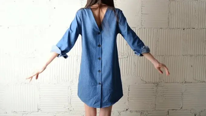 Inspriasi Denim Dress yang Bikin Kamu Terlihat Cantik Nan Menawan