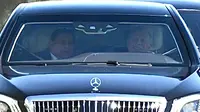 Potret Keakraban 2 Sahabat Lama, Saat Raja Yordania Abdullah II Sopiri Prabowo ke Bandara
