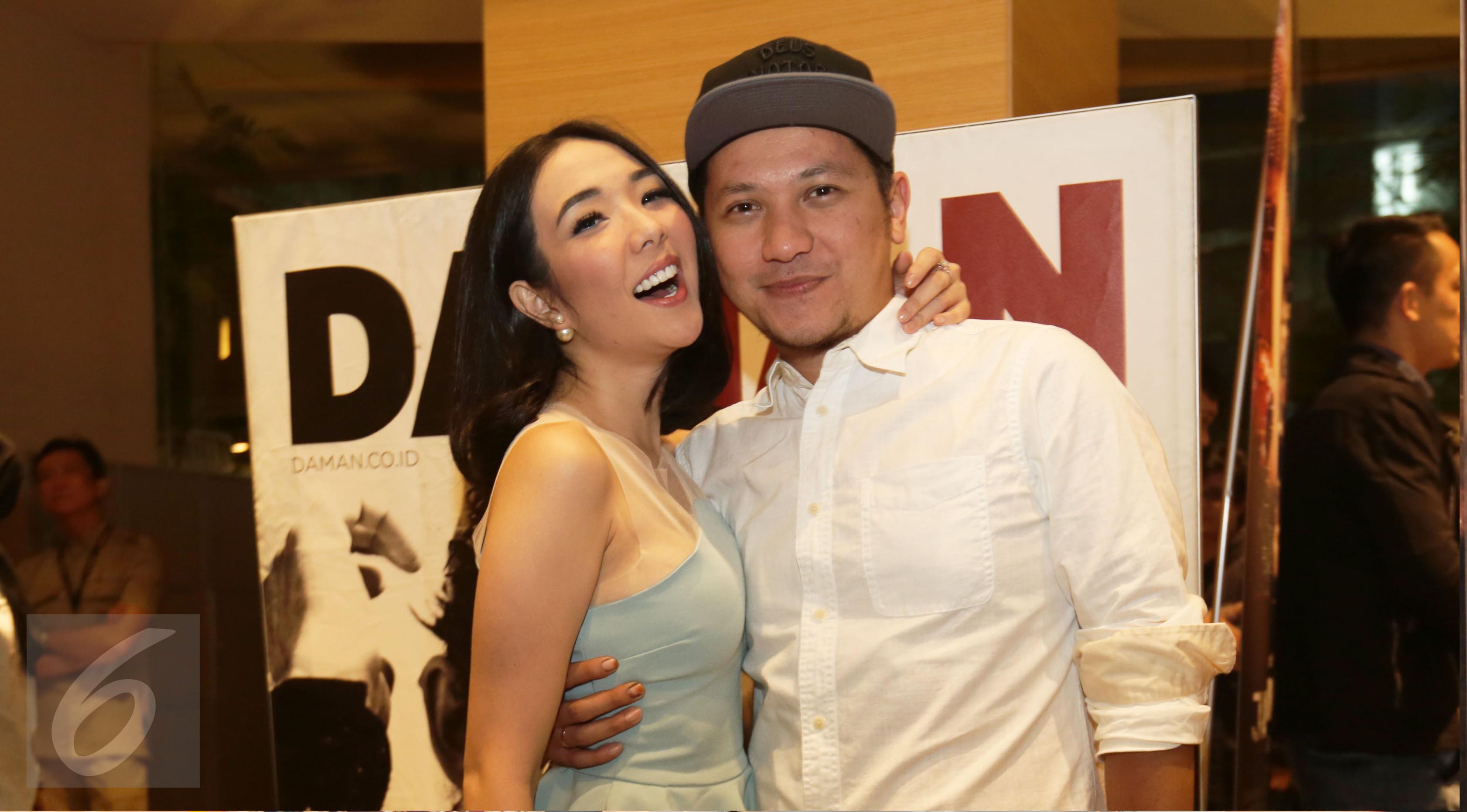 Pasangan artis Gading Marten dan Gisella Anastasia (Liputan6.com/Herman Zakharia)
