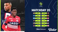 Live Streaming Ligue 1 2022/23 Matchday ke-20 di Vidio 28 sampai 30 Januari 2023 : PSG Vs Reims