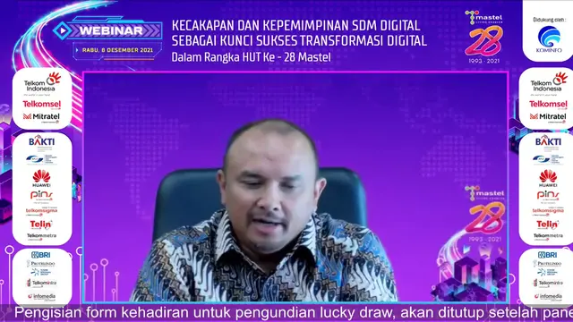 Anang Latif, Direktur Utama BAKTI Kominfo (Dok. Mastel)